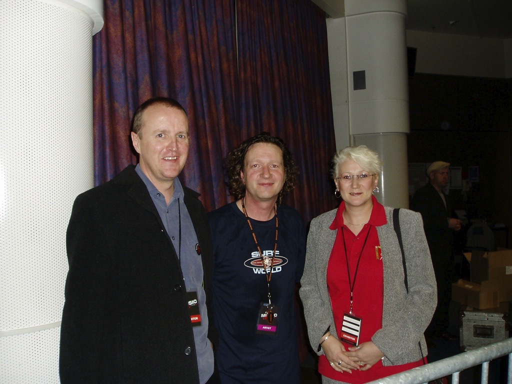 KA, Glenn Tilbrook, Elaine Rogers, Birmingham NEC