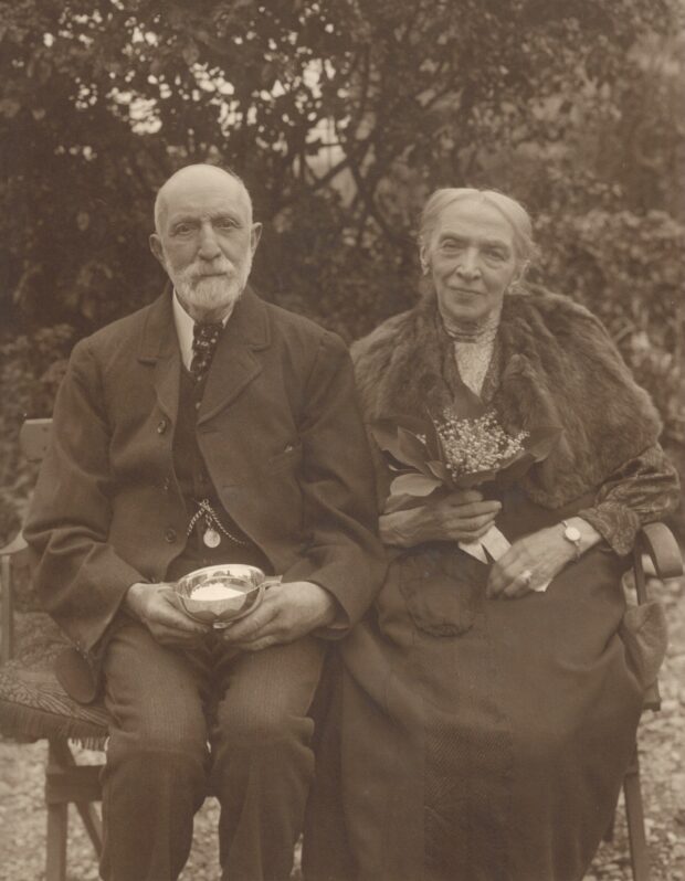 Sidney and Charlotte Hague, my great grandparents, 1933