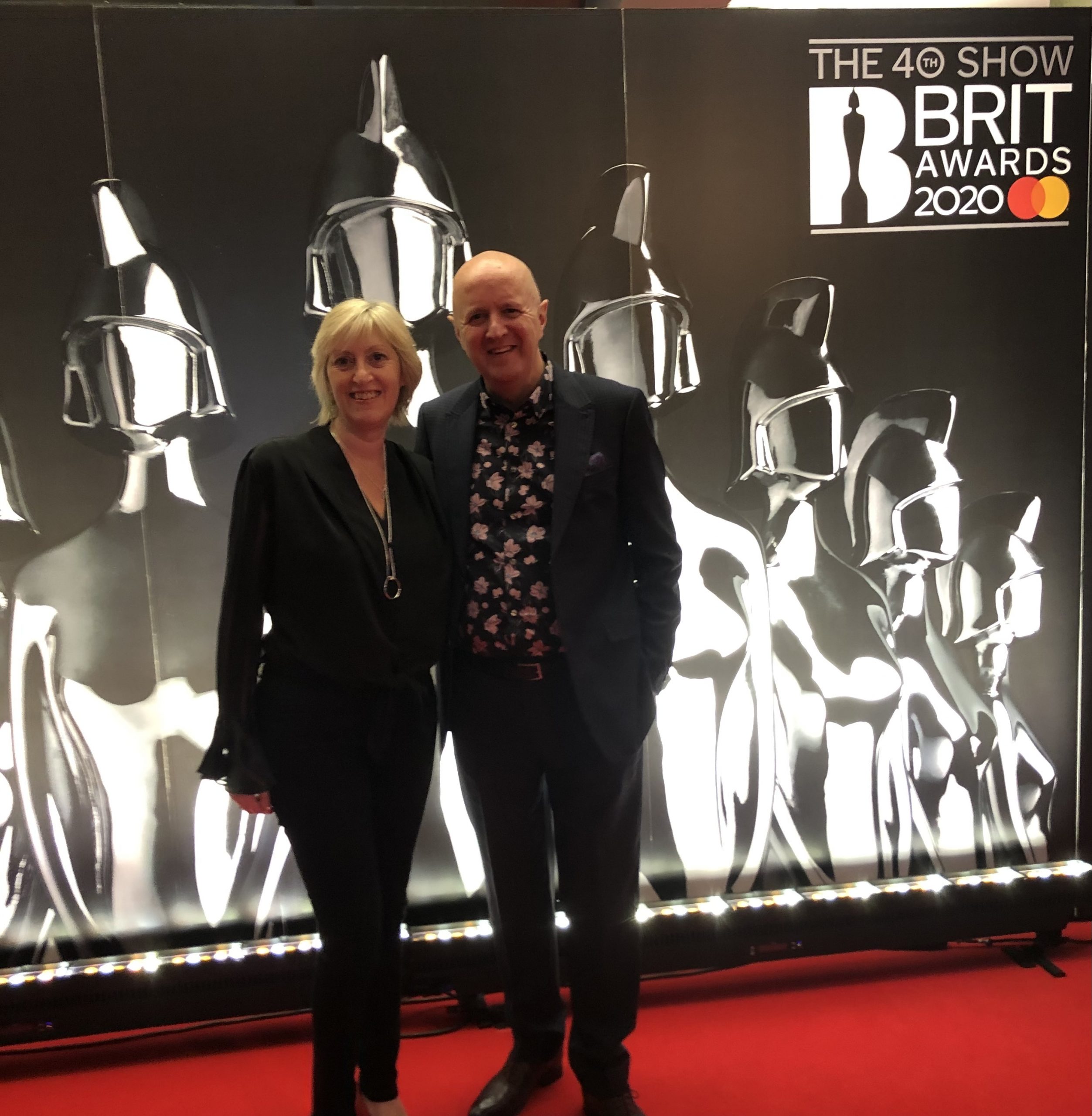 Julie and Keith Ames, Brit Awards 2020